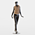 Black Mannequin Set 3D model small image 1