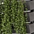 Elegant Hanging Wall Planter Set 3D model small image 4