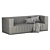 Velvet Dream Tufted Sofa 3D model small image 6