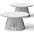 Elegant Luna Coffee Tables 3D model small image 2