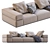 Brick Lane Modular Sofa 3D model small image 6