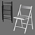 Portable Terje Folding Chair 3D model small image 8