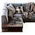 Modern Aston Sofa 290x220x86 3D model small image 5