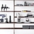 Sleek and Spacious Cattelan Italia Bookcase 3D model small image 4