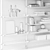 Sleek and Spacious Cattelan Italia Bookcase 3D model small image 5