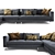 Zonotta Bruce Sofa: Stylish Fabric Vol-2 3D model small image 5