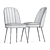 Stella Dining Chairs Set 3D model small image 4