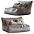 Levi Bean Bag Sofa: Stylish & Comfortable Addition 3D model small image 1