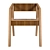 Modern Walnut Loft Armchair: Amarak 3D model small image 2