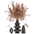 Modern Concrete Vase with Indoor Plants 3D model small image 6