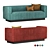 Emerald Conjure Velvet Sofa: Luxurious Tufted Seating 3D model small image 1
