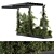 Ivy Pergola: Lush Greenery for Outdoor Oasis 3D model small image 1