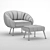 Modern Arm Chair - 3D Model 3D model small image 5