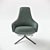 Ligne Roset Moa Armchair: Modern Comfort and Style 3D model small image 3
