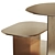 Modern Goldsmith Coffee Table | Corner Design 3D model small image 2