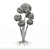 Elegant Tree Sculpture 3D model small image 2