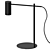 Cyls Metal Table Lamp: Sleek Design & Cylinder Shade 3D model small image 1