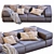 Lema Brick Lane Leather Sofa 3D model small image 3