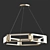Modern Forms Mies LED Chandelier 3D model small image 1