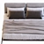 Poliform Park Uno Bed: Sleek, Modern Design 3D model small image 6
