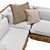 Modular Zulu Sofa: Versatile and Stylish 3D model small image 5