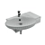 WeltWasser Aisbach-5093 Basin Set 3D model small image 2