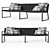 Restoration Hardware VIETRI Sofa: Elegant and Comfortable 3D model small image 1