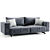 Modern Ditre Italia Bag Sofa 3D model small image 2