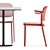 Colos Table & Chair Set 3D model small image 5