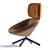 Elegant Tortuga Armchair: Perfect Comfort 3D model small image 2
