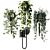 Title: CIGALES WALL: Stylish Hanging Planters 3D model small image 1