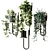 Title: CIGALES WALL: Stylish Hanging Planters 3D model small image 2