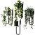 Title: CIGALES WALL: Stylish Hanging Planters 3D model small image 5