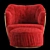 Elegant Minotti Chair: 4 Models 3D model small image 2