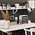 IKEA Office Set: Work & Home 3D model small image 6