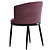 Elegant Eichholtz Filmore Dining Chair 3D model small image 2