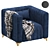 Elegant Simona Armchair 3D model small image 1