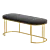 Velvet Gold Bench: Luxurious and Stylish 3D model small image 3