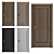 Elegant Neo Classic Door Set 3D model small image 1