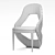 Golden Luxe Leg Chair 3D model small image 6