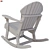 Wooden Rocking Chair - Garden Furniture 3D model small image 2