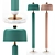 Nordic Elegance: Lampatron MEET - Scandinavian Style Floor Lamp 3D model small image 1