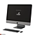 Sleek iMac PRO - Space Gray 3D model small image 2