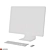 Sleek iMac PRO - Space Gray 3D model small image 7