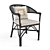 Elegant Avery Grace Armchair - 3D Max 2015 3D model small image 4