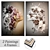 Variety Art Prints: 2 Paintings + 4 Frame Options 3D model small image 1