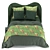 Ultimate Comfort Green Bedding 3D model small image 2