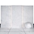 Ethereal White Marble Slabs & Tiles 3D model small image 2