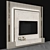 Modern TV Wall Unit Set - 65 inch TV 3D model small image 2