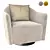 Modern Longhi Armchair: 2015 Edition 3D model small image 5